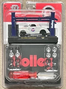 M2 Machines 2022 1941 Willys Coupe Gasser Model Kit #R45 scala 1:64 pressofuso - Foto 1 di 2