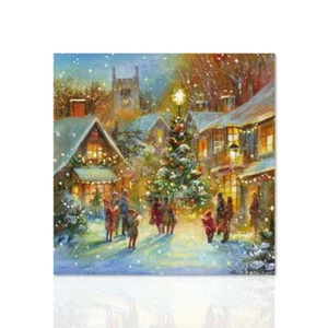Poster Christmas village Poster su carta di alta qualita Poster arredo natalizio - Foto 1 di 6