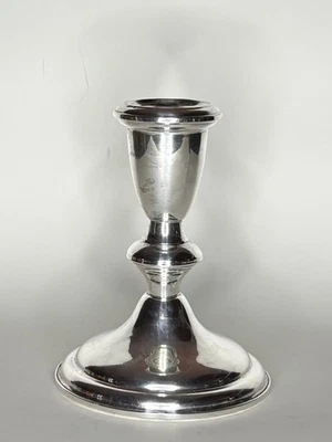 "Candelabros de colección Reed & Barton de plata esterlina n.º 27 4 1/4"" reforzados con peso"  Foto 1 de 4