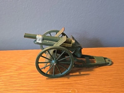 Vintage Britains Ltd Artillery Military Field Cap Gun Cannon Die Cast - CLEAN - Image 1 of 4