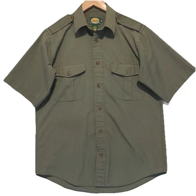 Cabela's Park Ranger Scout Shirt, Hiking Camping Utility Short Sleeve Sz Medium - Image 1 of 4