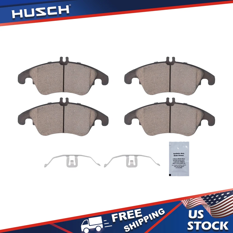 Front Performance Ceramic Brake Pads for Mercedes-Benz C250/C300/C350/CLS400 Foto 1 de 4