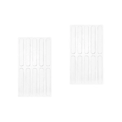 4 Blätter Silikon -Türknauf -Wand Beschützer transparenter Türknauf Wandschutz - Bild 1 von 4