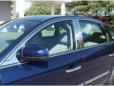 12 peças Pacote de janela luxuoso FX cromada para 2005-2007 Mercury Montego - Imagem 1 de 4