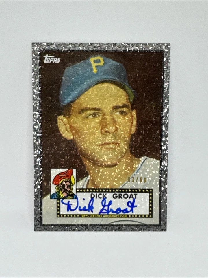 Autógrafo Topps Black Wrapper Redemption 2011 Dick Groat #RA-23 Piratas 3/60 Foto 1 de 4