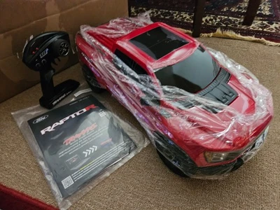 1/10 Traxxas Ford Raptor R RED 3S 60 MPH using 3 cell tech. 4S Raptor not needed - Image 1 of 4