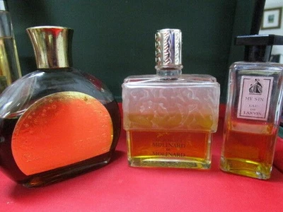 Frascos testadores de spray Molinard Lalique Bottle- My Sin Lanvin - Ylang Ylang Pick1 - Imagem 1 de 4