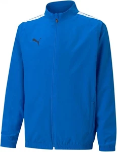 PUMA Children's Teamliga Sideline Jacket Jr Sweater Electric Blue Lemonade... - Picture 1 of 1