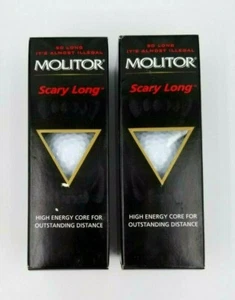 2 Boxes x 3 Molitor Golf Ball  Scary Long High Energy Core Outstanding Distance - Picture 1 of 4