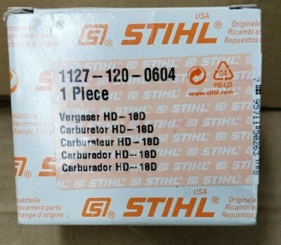  STIHL CARBURETOR MS290 MS310 MS390 029 039 029 SUPER  1127 120 0604 NEW OEM  - Image 1 of 4