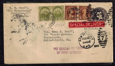 Bermuda to Philadelphia Special Delivery Dual Currency w/ Hamilton CDS & NY CDS - Image 1 of 2