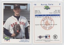 1992 Classic Best Lynchburg Red Sox Aaron Sele #16 Rookie RC