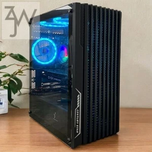 Gaming PC RGB Desktop Computer i7 7th 64GB 1TB SSD 2TB RTX 3050 WIFI WIN10 - Picture 1 of 9