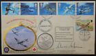 1997 The Supermarine Spitfire Isle of Man one crown signed PNC cover