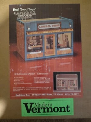 Vintage 1983 Real Good Toys' General Store KIT  Never Opened Made in Vermont  - Image 1 of 4