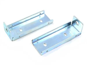 JUNIPER 5" LENGHT 1.75" WIDTH METAL RACK MOUNTING BRACKETS KIT 540-020692 - Picture 1 of 2