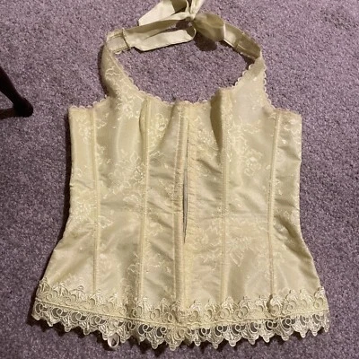 Top corsé amarillo brillante talla 36 Foto 1 de 4