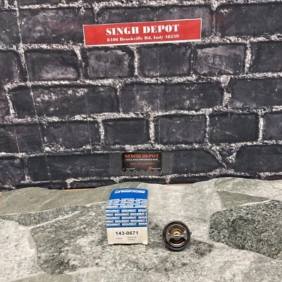 Beck Arnley 143-0671 恒温器 适用于精选 81-01 福特马自达 Mercury 型号 — 第 1/4 张图片