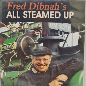 Fred Dibnah's Steam Trains Railway DVD All Steamed Up Steam Engines England - Picture 1 of 11
