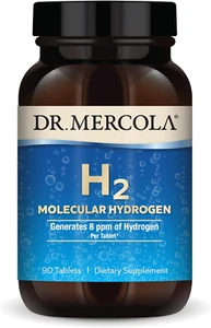 H2 Molecular Hydrogen Dietary Supplement, 90 Servings (90 Tablets), Non GMO, Glu - Picture 1 of 12