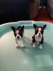 Small Boxer Dogs Salt And Pepper Shaker Set 3.5 Tall X 3 W X 2h