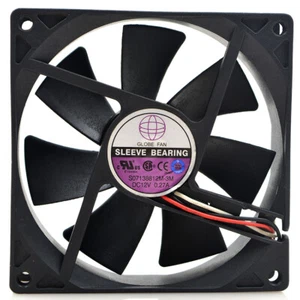 1pcs GLOBE FAN S07128812M-3M 9025 12V 0.27A 9CM 3-wire cooling fan - Picture 1 of 4