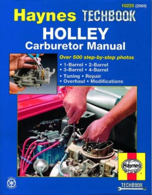 Haynes Holley Carburador Tune Repair Revisión Taller Manual Números de pieza - Imagen 1 de 4