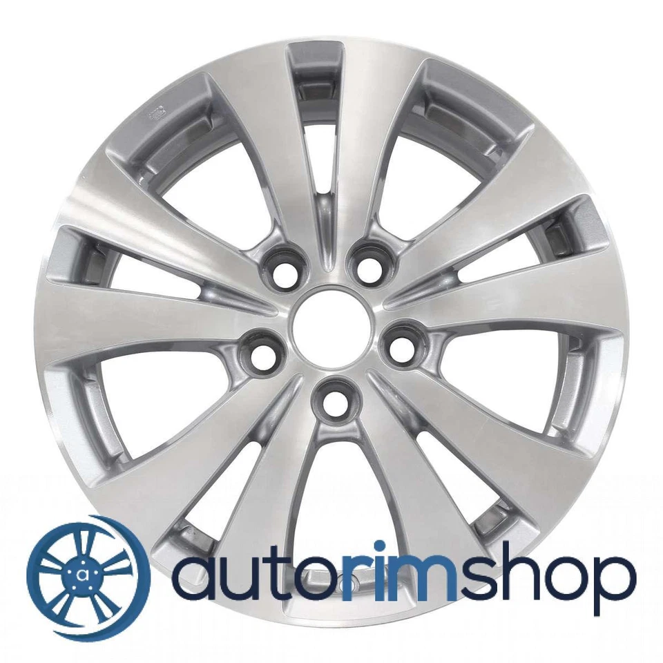 Honda Odyssey 2014 2015 2016 2017 17" OEM Wheel Rim Machined Lilac Silver - Image 1 of 1