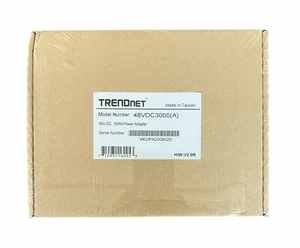 TRENDnet 48VDC3000(A) 48V DC 160W Power Adapter NEW - Picture 1 of 1
