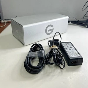 G-Technology G-Raid 8TB External Hard Drive 0G04085 USB 3.0 Thunderbolt - Picture 1 of 5