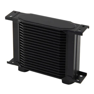 Universal 19 Row Transmission Engine Oil Cooler M22×1.5 Female Ports Aluminum - Picture 1 of 11