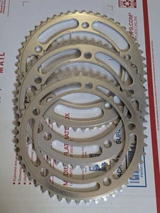 Sugino Mighty Competition Track Chainrings 151 1/2x1/8 47 50 51 Pista Bike VTG - Picture 1 of 16