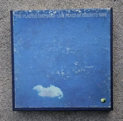 John Lennon Plastic Ono Band Live 7 1/2 IPS 4-дорожечная 7-дюймовая катушечная лента 1/4 дюйма - Изображение 1 из 4