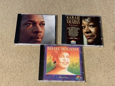 John Coltrane , Sarah Vaughan , Billie Holiday 3 CD's Foto 1 de 4