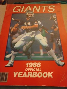 New York Giants 1986 NFL Official Football Team Championship Yearbook. - Picture 1 of 4