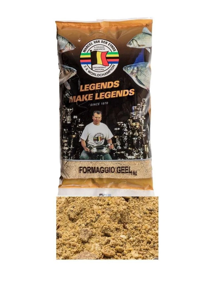1kg VAN DEN EYNDE FORMAGGIO GELB Stipp Futter Groundbait Wettkampf Angelfutter  - Bild 1 von 1