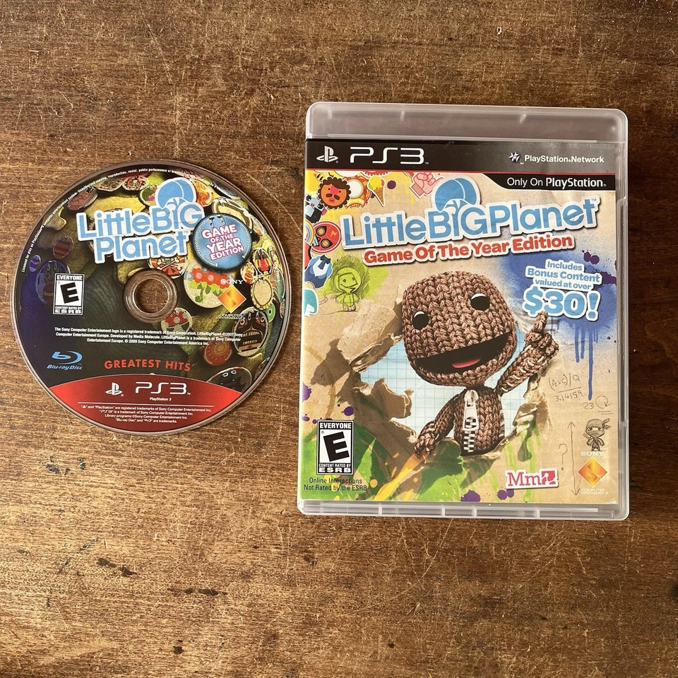Little Big Planet Edición Juego del Año PS3 con Estuche SIN MANUAL Foto 1 de 1