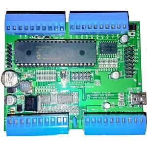 Scheda sviluppo V24 SMD PIC micro 40 pin 16F887 con 32 I/O comunicazione USB - Picture 1 of 1