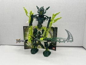 Lego Bionicle Glatorian Legends Vastus 8986 - Complete Figure With Manual DMG