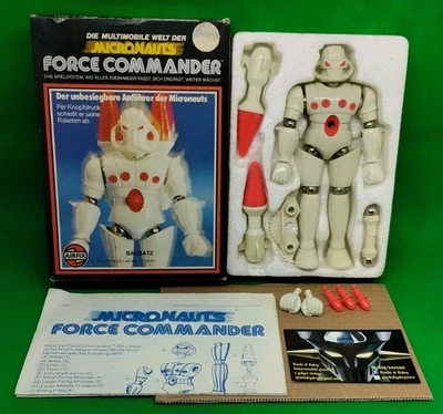I MICRONAUTI MICRONAUTS FORCE COMMANDER MEGO 1977 AIRFIX Germany, made Hong Kong - Imagen 1 de 4