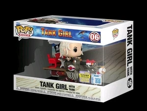 Funko SDCC Shared Sticker Exclusive Tank Girl with Tank Preorder  - Picture 1 of 1