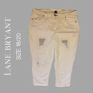 Lane Bryant weiße Ankle Cut Jeans - Größe 18/20 - Top Zustand - Bild 1 von 2