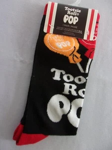 Tootsie Roll Pop Poly Crew Socken Einheitsgröße Neu mit Etikett - Bild 1 von 3