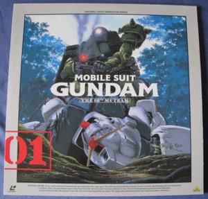 Mobile Suit Gundam 01 Laserdisc NTSC vintage - Zdjęcie 1 z 2