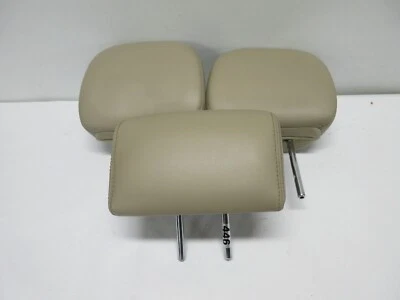 ✅ Juego de reposacabezas Infiniti QX60 JX35 2013-2017 SEGUNDA FILA REPOSACABEZAS CUERO BRONCEADO Foto 1 de 4