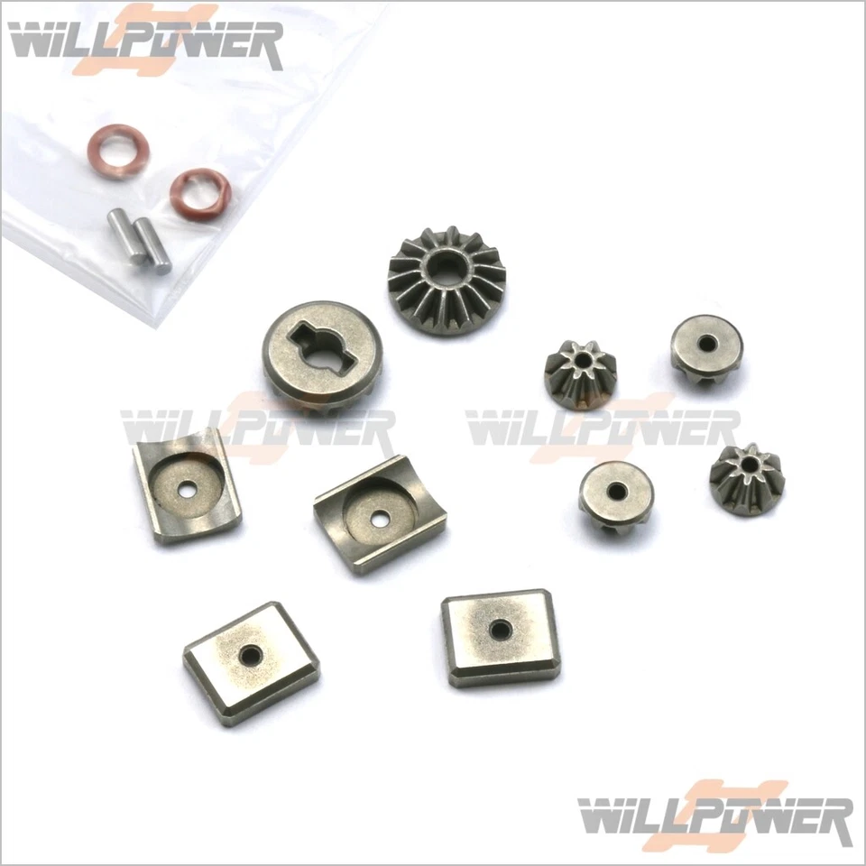 Differential Gear Set #GS002 (RC-WillPower) CEN Racing Reeper/Colossus XT - Image 1 of 1