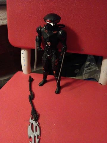 mcfarlane black manta page pager figure Cover