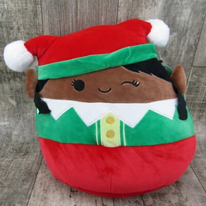 Emani the Elf 12” Squishmallows Christmas Holidays Plush 2021 - Picture 1 of 3