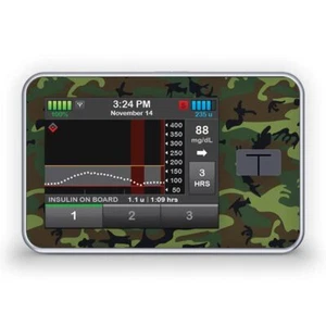 Aufkleber für Tandem t:slim X2 Sticker - Camouflage | Diasticker® - Picture 1 of 1