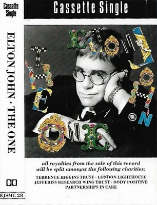ELTON JOHN THE ONE CASSETTE SINGLE Pop Rock - Image 1 of 4